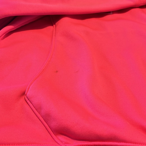 Under Armour Sweatshirt- hot pink with gray - Picture 2 of 2